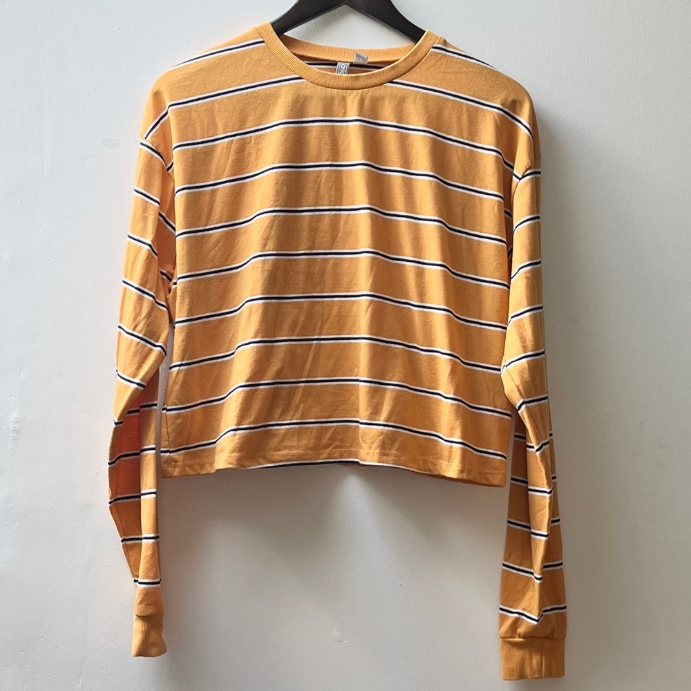 Asos Striped Long Sleeve Top size 6